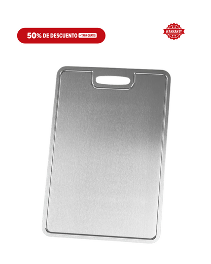 Tabla de Cortar de Titanio Puro Certificado FLAMIA®